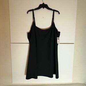 Abercrombie & Fitch Black Mini Dress With Built in Shorts